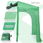EAGLE PEAK 10x5 Portable Pop-Up Greenhouse Kit