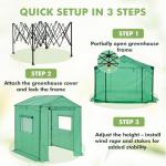 Eagle Peak 6x6 Portable Pop-Up Greenhouse