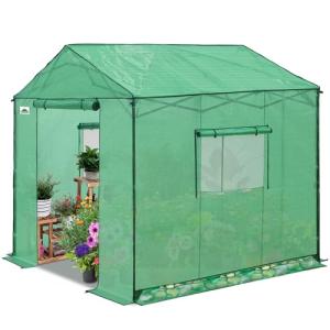 Eagle Peak 8x8 Portable Walk-In Greenhouse