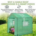 Eagle Peak 8x8 Portable Walk-In Greenhouse