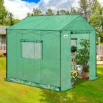 Eagle Peak 8x8 Portable Walk-In Greenhouse