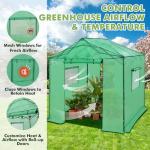 Eagle Peak 8x8 Portable Walk-In Greenhouse