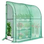 VIVOSUN Portable Lean-to Greenhouse with Shelf