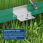 GarveeHome 6x10 FT Walk-In Polycarbonate Greenhouse