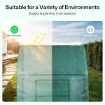 VIVOSUN Portable Lean-to Greenhouse with Shelf