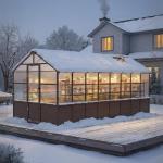 AirWire 8x16 FT Walk-In Polycarbonate Greenhouse