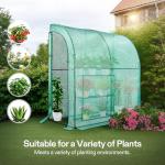 VIVOSUN Portable Lean-to Greenhouse with Shelf
