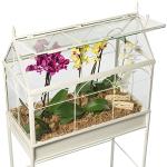 H Potter Large Freestanding Terrarium Planter