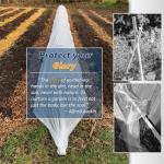 LANEVAN Flexible Greenhouse Hoops for Raised Beds