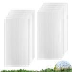 12 Pack Polycarbonate Greenhouse Replacement Panels