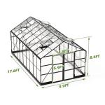AMERLIFE 10x18 Polycarbonate Greenhouse with Vents