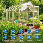 Twin Layer 4mm Polycarbonate Greenhouse Panels, 14 Pack