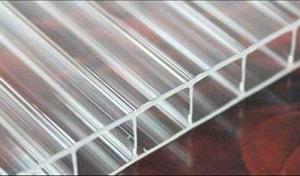 8mm Twin Wall Polycarbonate Greenhouse Panels - 2 Pack