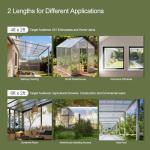 12 Pack Polycarbonate Greenhouse Replacement Panels