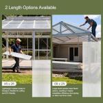 8 Pack 6' x 2' Polycarbonate Greenhouse Panels