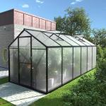 BlueWish 6x12FT Heavy Duty Polycarbonate Greenhouse