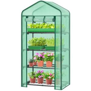 Ohuhu Mini Greenhouse for Indoor Outdoor Plants