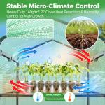 Ohuhu Mini Greenhouse for Indoor Outdoor Plants