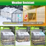 Sinimaka 8 Pack Twin-Wall Polycarbonate Greenhouse Panels