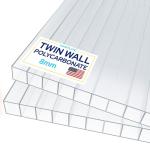 KastLite 8mm Twin Wall Polycarbonate Greenhouse Panels