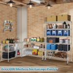 Dkeli 6-Tier Heavy Duty Steel Shelving Unit