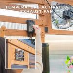 Backyard Discovery 9x6 ft Willow Polycarbonate Greenhouse