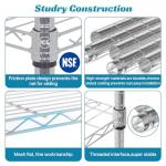 Dkeli 6-Tier Heavy Duty Steel Shelving Unit