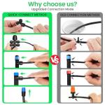 MIXC Drip Irrigation System for Greenhouses and Plants