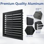 20 Inch Automatic Gravity Shutter Vent 2-Pack