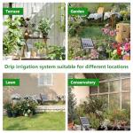 Solar Drip Irrigation System for 15 Pots