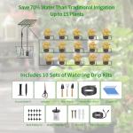 Solar Drip Irrigation System for 15 Pots
