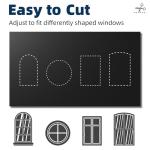 Portable Blackout Curtains 71"×57" for Nursery