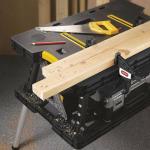 Keter Folding Tool Storage Workbench with Clamps