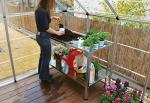 Palram Canopia Steel Greenhouse Work Bench