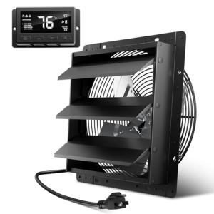 12-Inch Wall Mount Exhaust Fan for Greenhouses