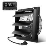 12-Inch Wall Mount Exhaust Fan for Greenhouses