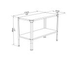 Palram Canopia Steel Greenhouse Work Bench