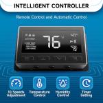 12-Inch Wall Mount Exhaust Fan for Greenhouses