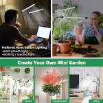 Full Spectrum Grow Light with Clip for Plants