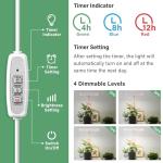 LORDEM Adjustable LED Grow Light for Indoor Plants