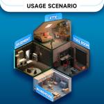 12-Inch Wall Mount Exhaust Fan for Greenhouses