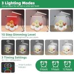 Full Spectrum Grow Light with Clip for Plants