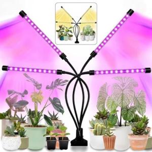 Indoor Plant Grow Light with Adjustable Gooseneck