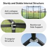6x4FT Heavy Duty Polycarbonate Greenhouse with Vents