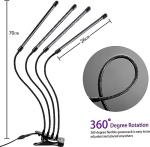 Indoor Plant Grow Light with Adjustable Gooseneck