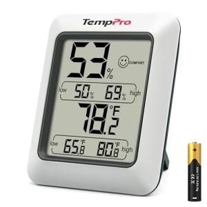 TempPro TP50 Digital Humidity and Temperature Monitor