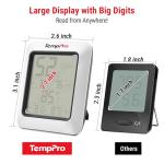 TempPro TP50 Digital Humidity and Temperature Monitor