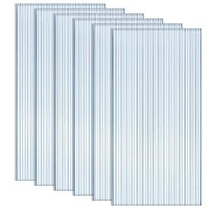Hotop 6 Pack Polycarbonate Greenhouse Panels 4' x 2