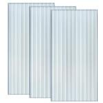 Hotop Polycarbonate Greenhouse Panels - 3 Pack