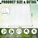 12 Pack 6' x 2' Polycarbonate Greenhouse Panels